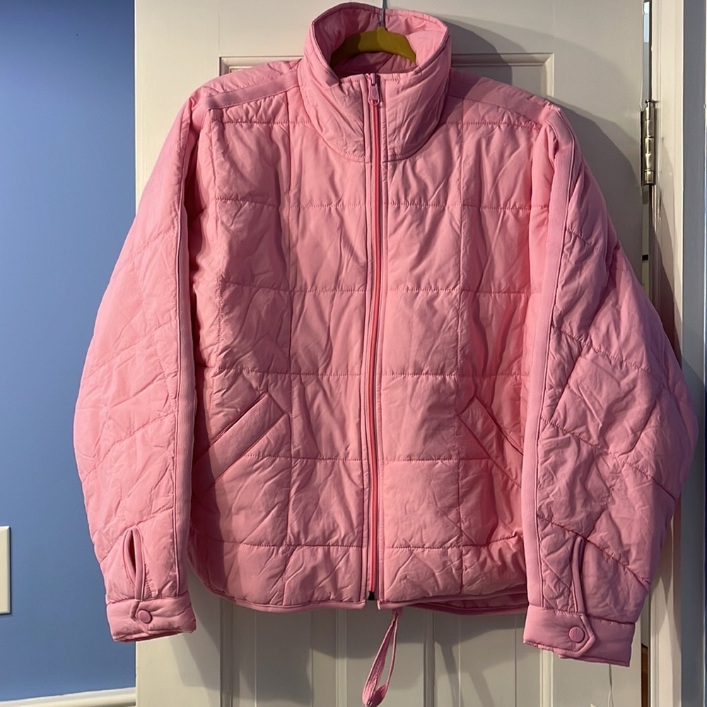 Free People Pink Quilted Puffer Jacket - Picture 7 of 15